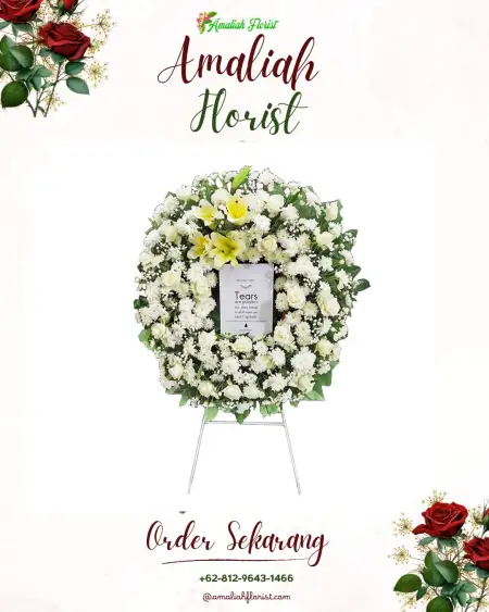 Krans Bunga Duka MAROS